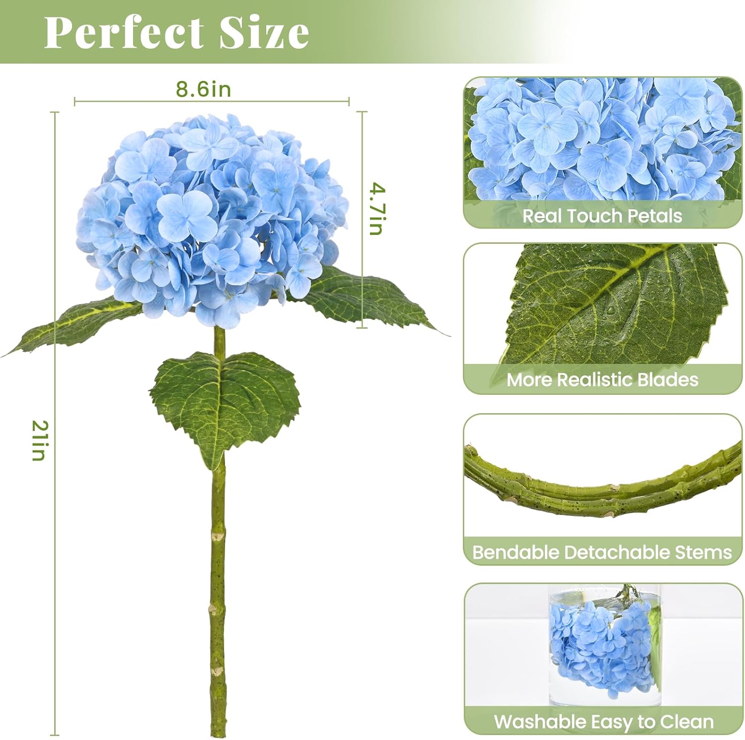 💐Spring Hot Sale🔥Hydrangea Artificial Flowers