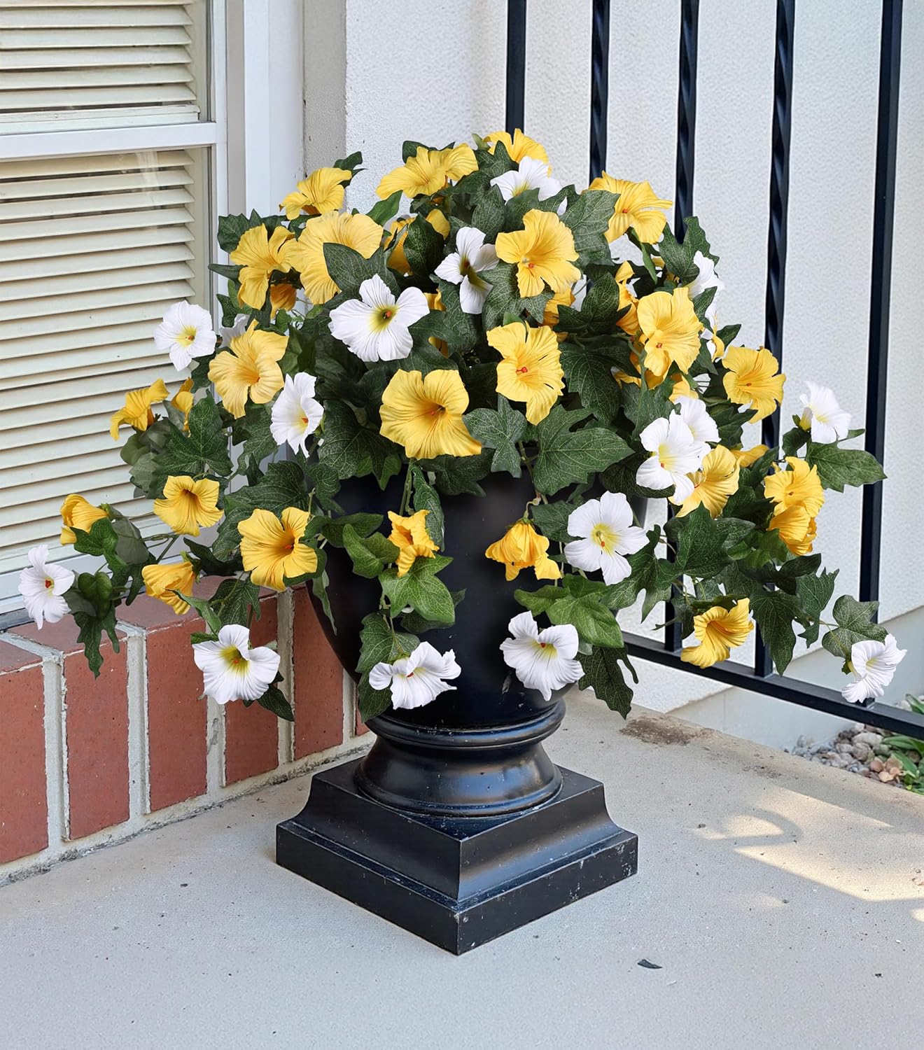 🔥Spring Faux Petunias Silk Flower UV Resistant No Fade Floral