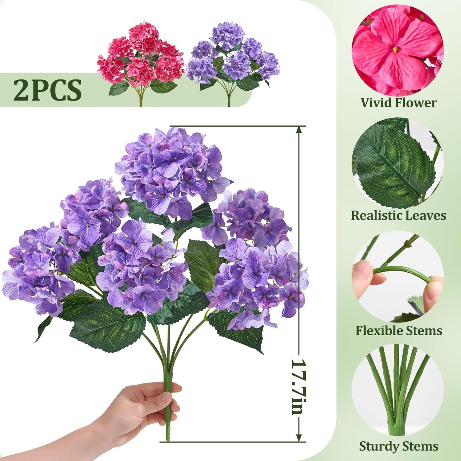 💐Spring Hot Sale🔥Hydrangea Artificial Flowers