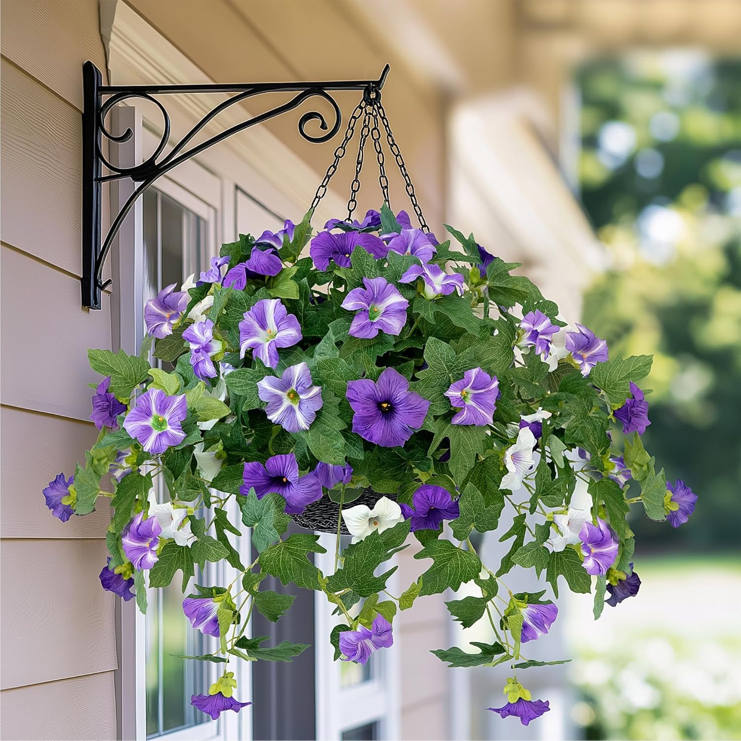 🔥Spring Faux Petunias Silk Flower UV Resistant No Fade Floral