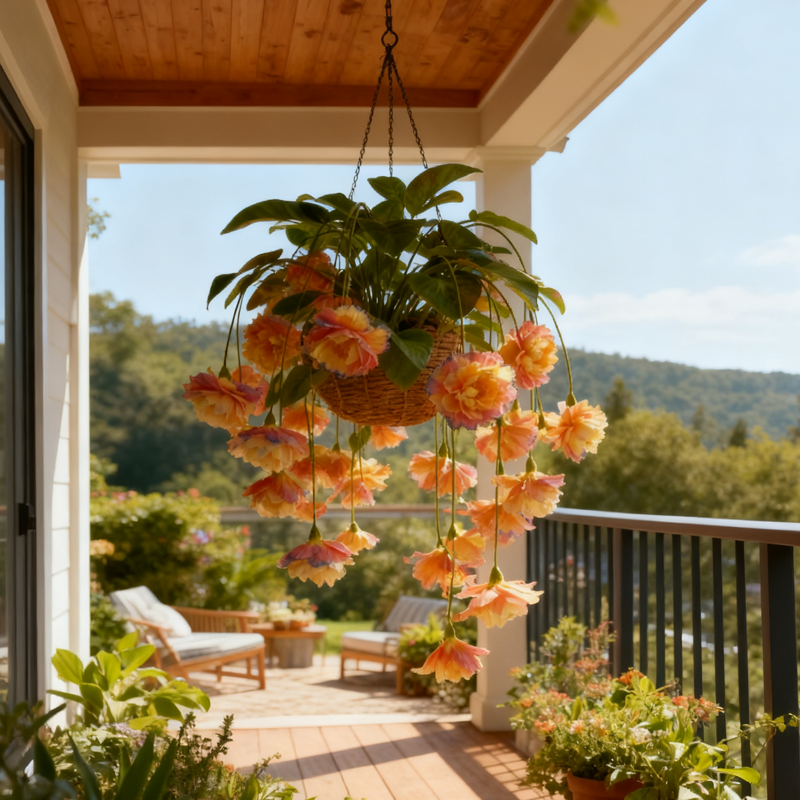 🌈 Rainbow Hanging Rose Seeds