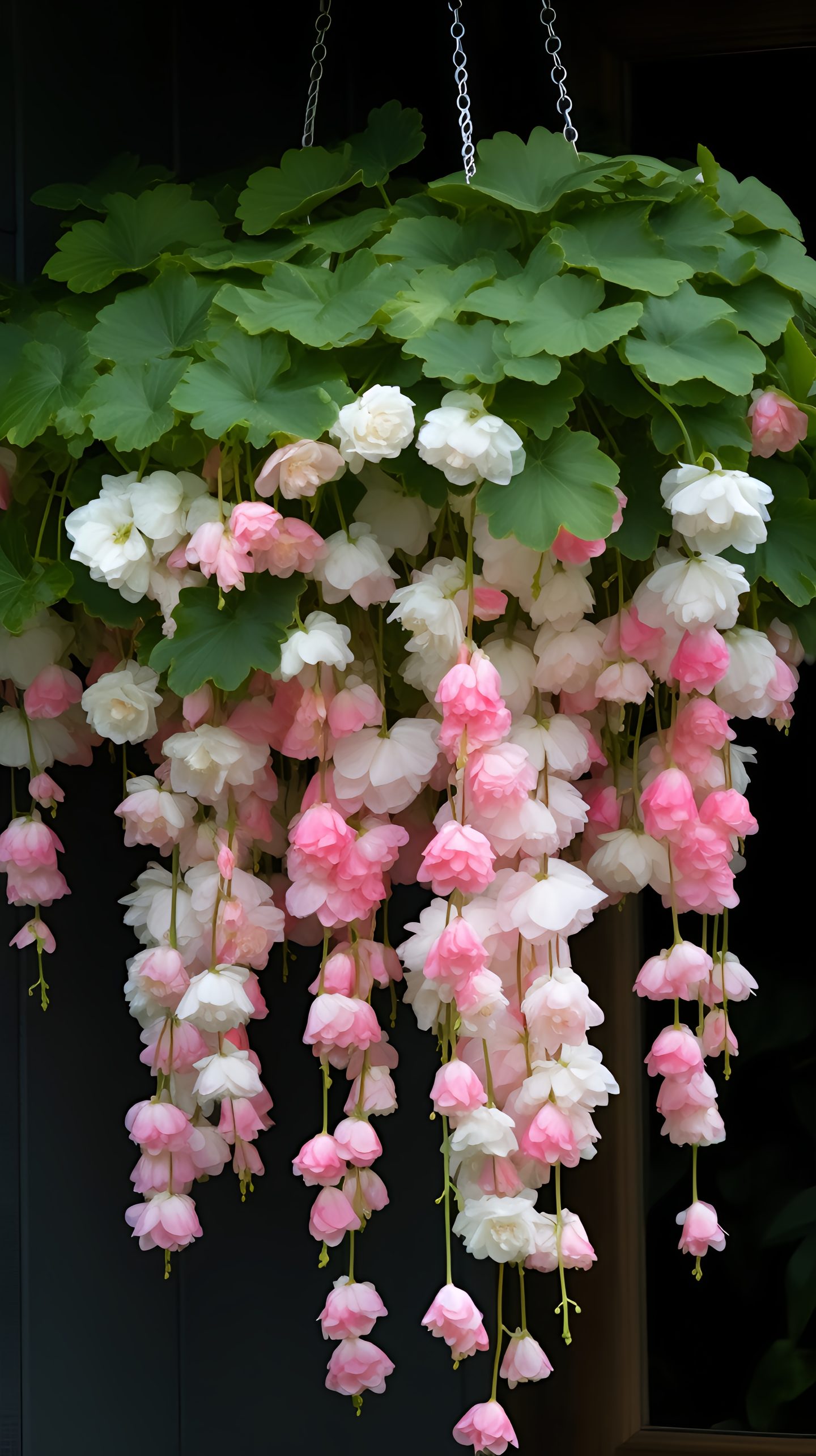 Weeping Begonia – A Cascading Floral Beauty 🌸✨