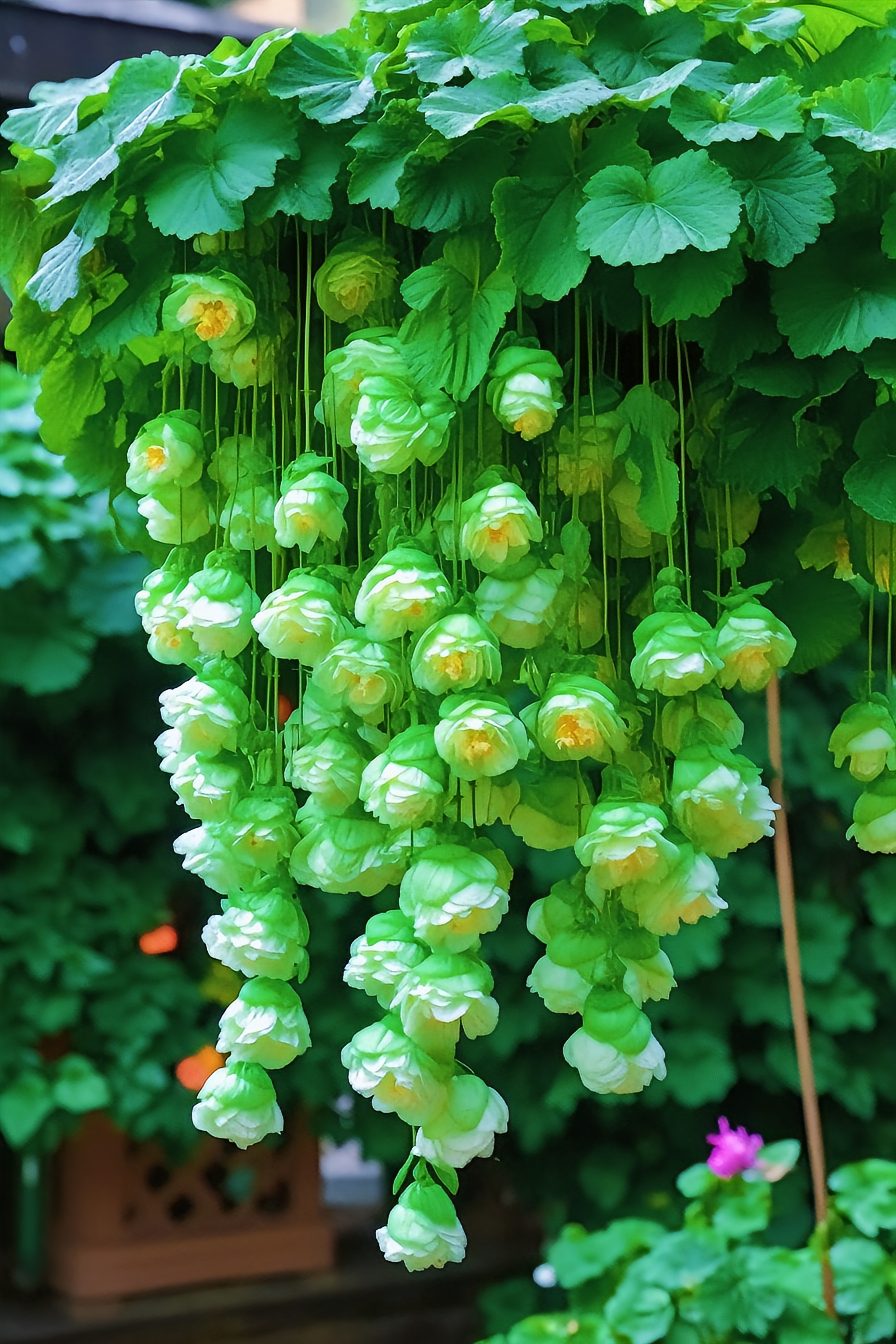 Weeping Begonia – A Cascading Floral Beauty 🌸✨