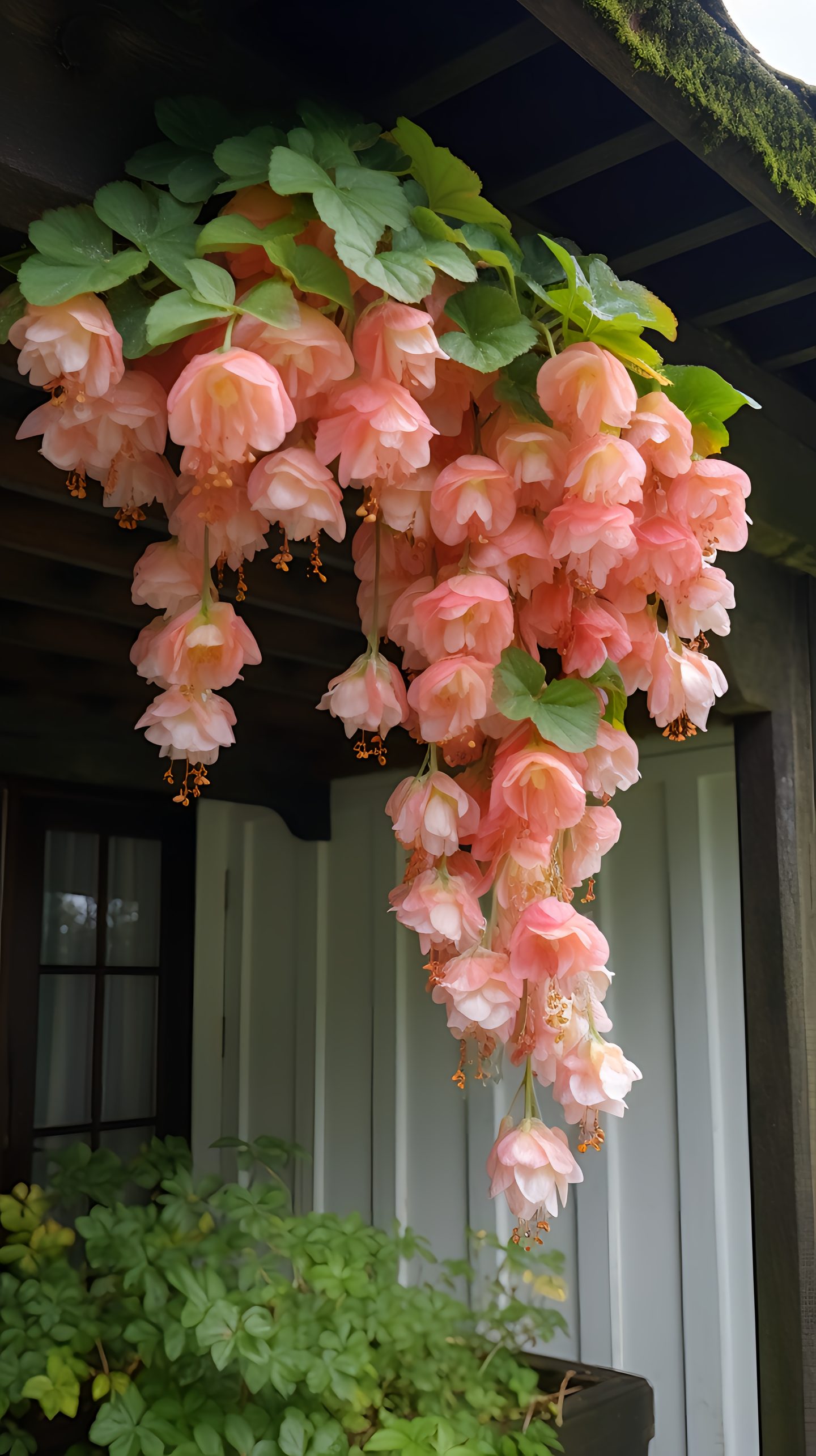 Weeping Begonia – A Cascading Floral Beauty 🌸✨