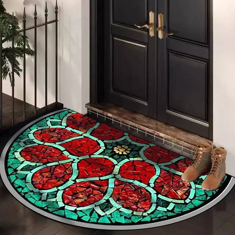 📢📢50% zľava!! ⏰Umelecký a kreatívny patchworkový koberec