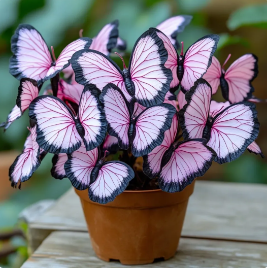 💥Új begóniák 🦋 Pillangó begónia magok 🌱 Bonsai, ahogy még soha nem láttad