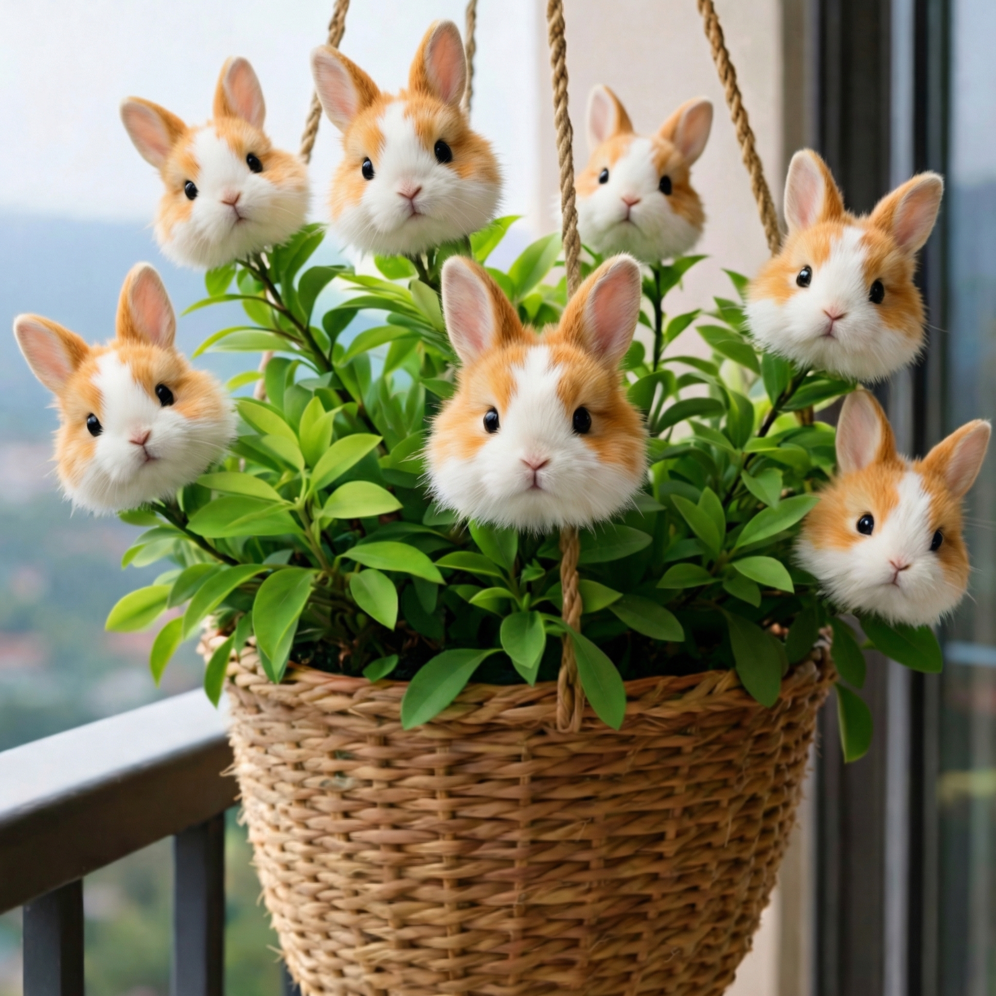 🐰 Varázslatos növények! Aranyos Nyuszi Szem sorozat ✨