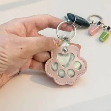 🐾 Bőr kulcstartó állati mancs formában – mindig magadnál tarthatod őket 💕🔑