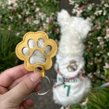🐾 Bőr kulcstartó állati mancs formában – mindig magadnál tarthatod őket 💕🔑