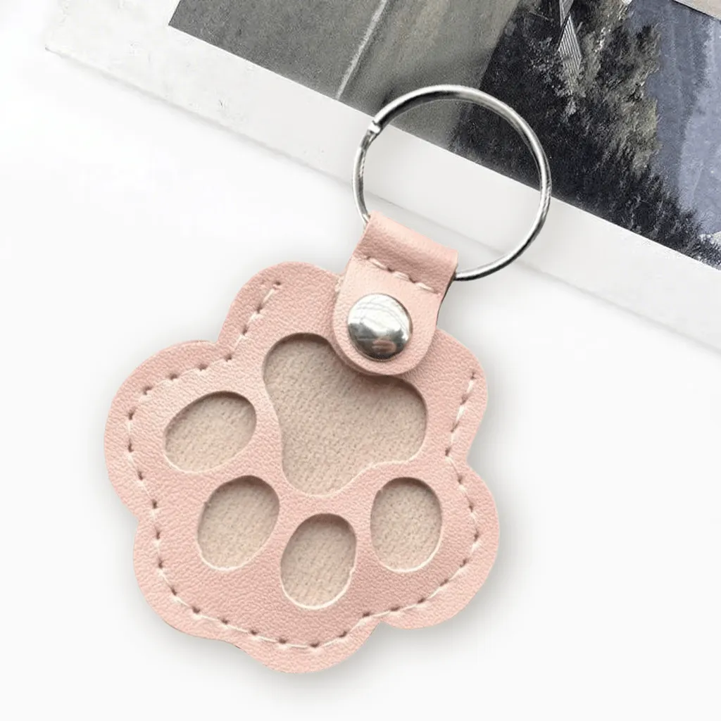 🐾 Bőr kulcstartó állati mancs formában – mindig magadnál tarthatod őket 💕🔑