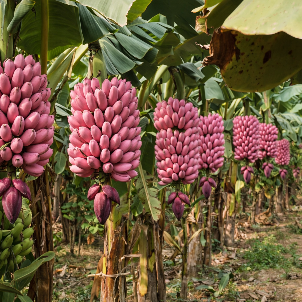 Prémium Magvak Rózsás Banán – Édes, tápanyagban gazdag és gyorsan növő trópusi fajta