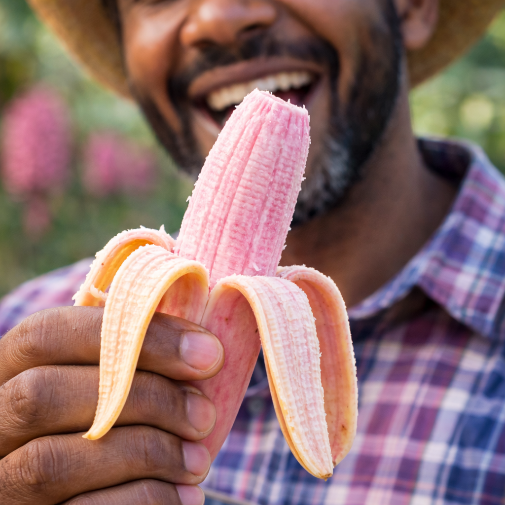 Prémium Magvak Rózsás Banán – Édes, tápanyagban gazdag és gyorsan növő trópusi fajta