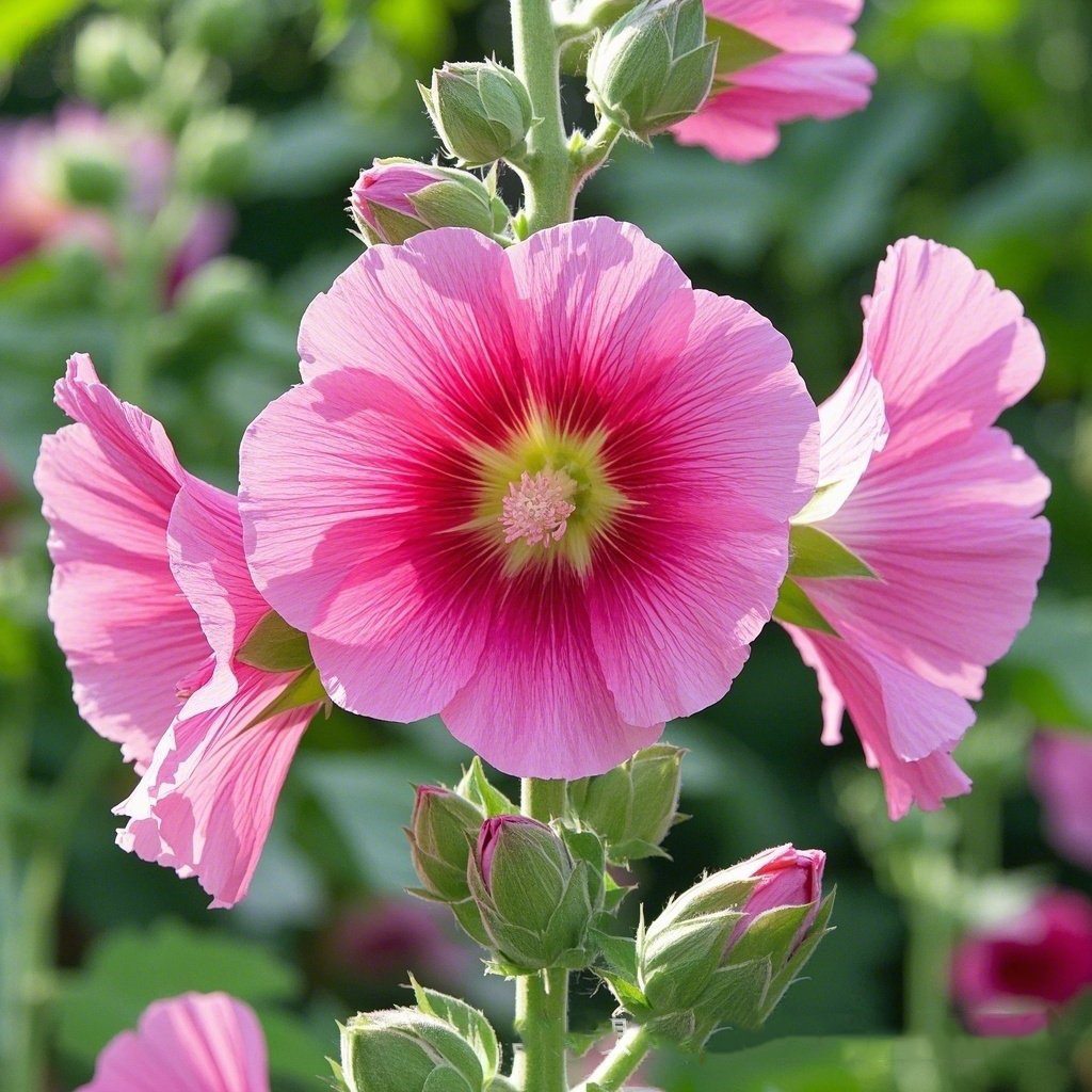 💐Hollyhocks Seeds | The "Vertical Peony" for Your Garden