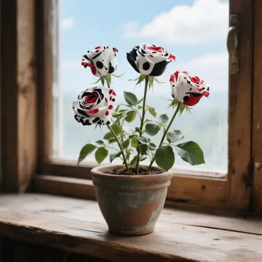 ✨2025 NOVÉ 🌹 Semená čiernej ruže „Black Loli“