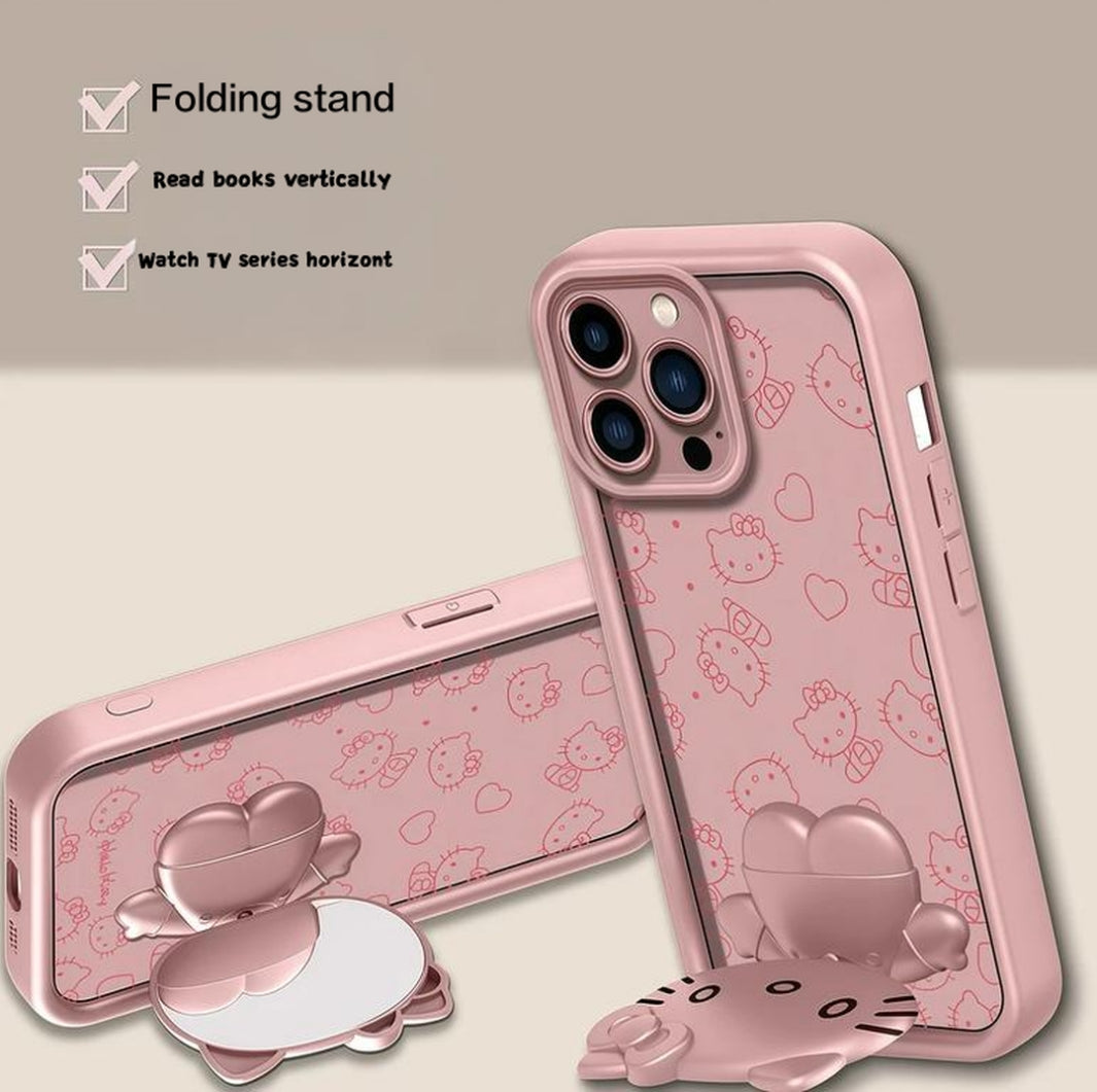 Hello Kitty Mirror Stand Phone Case