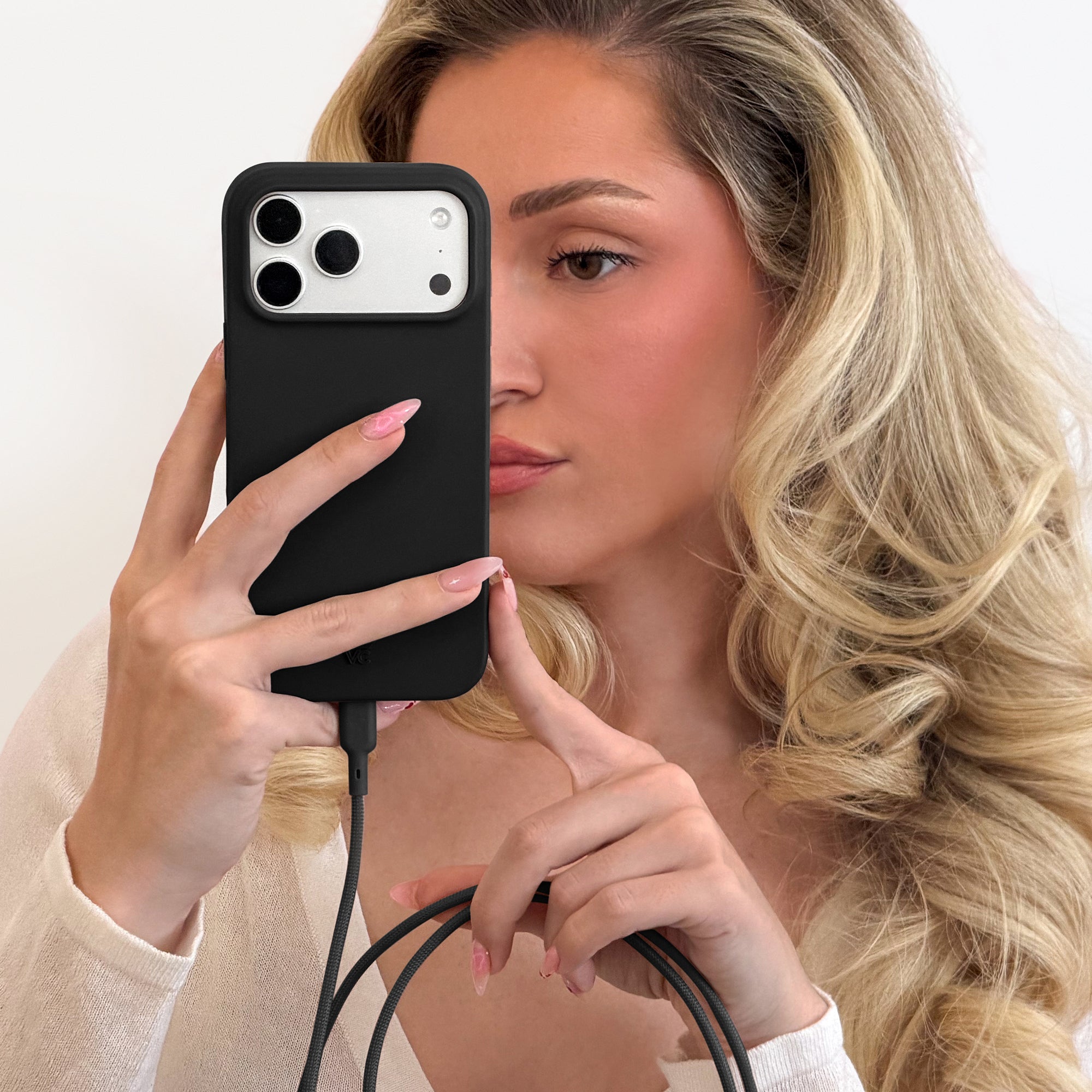 Black Fast Charging Cable, 6ft USB-C