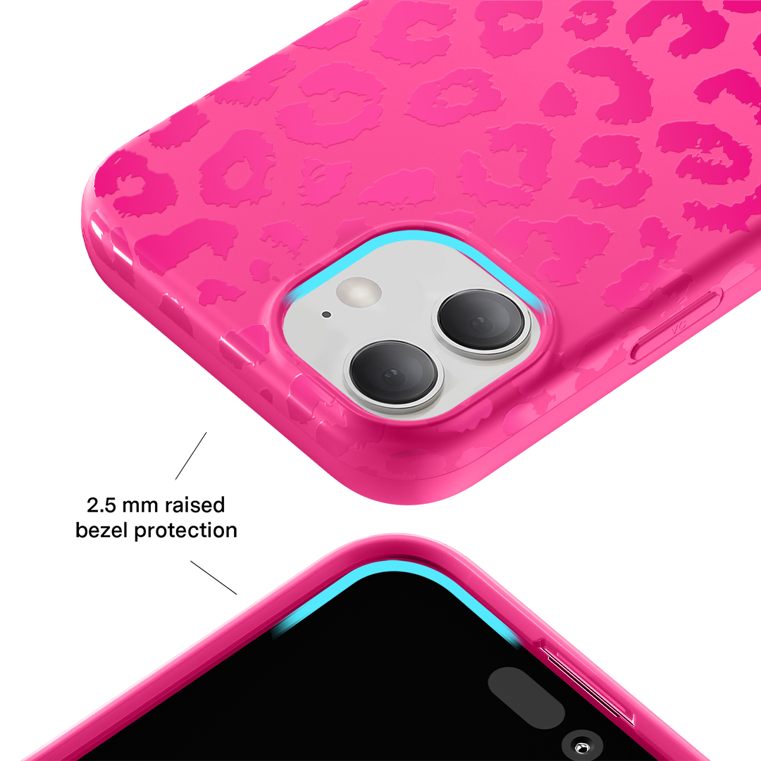 Even Hotter Pink Leopard iPhone Case