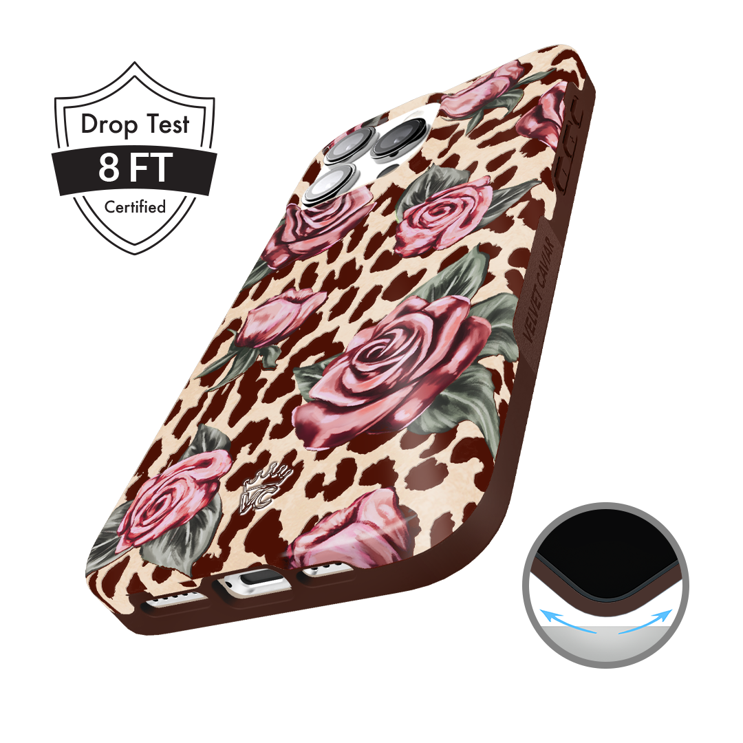 Rosy Leopard iPhone Case