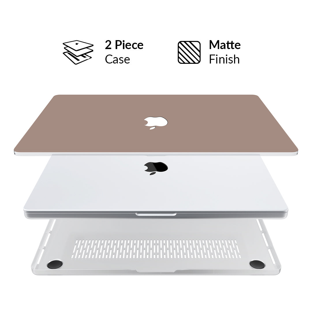 Cashmere Taupe MacBook Case