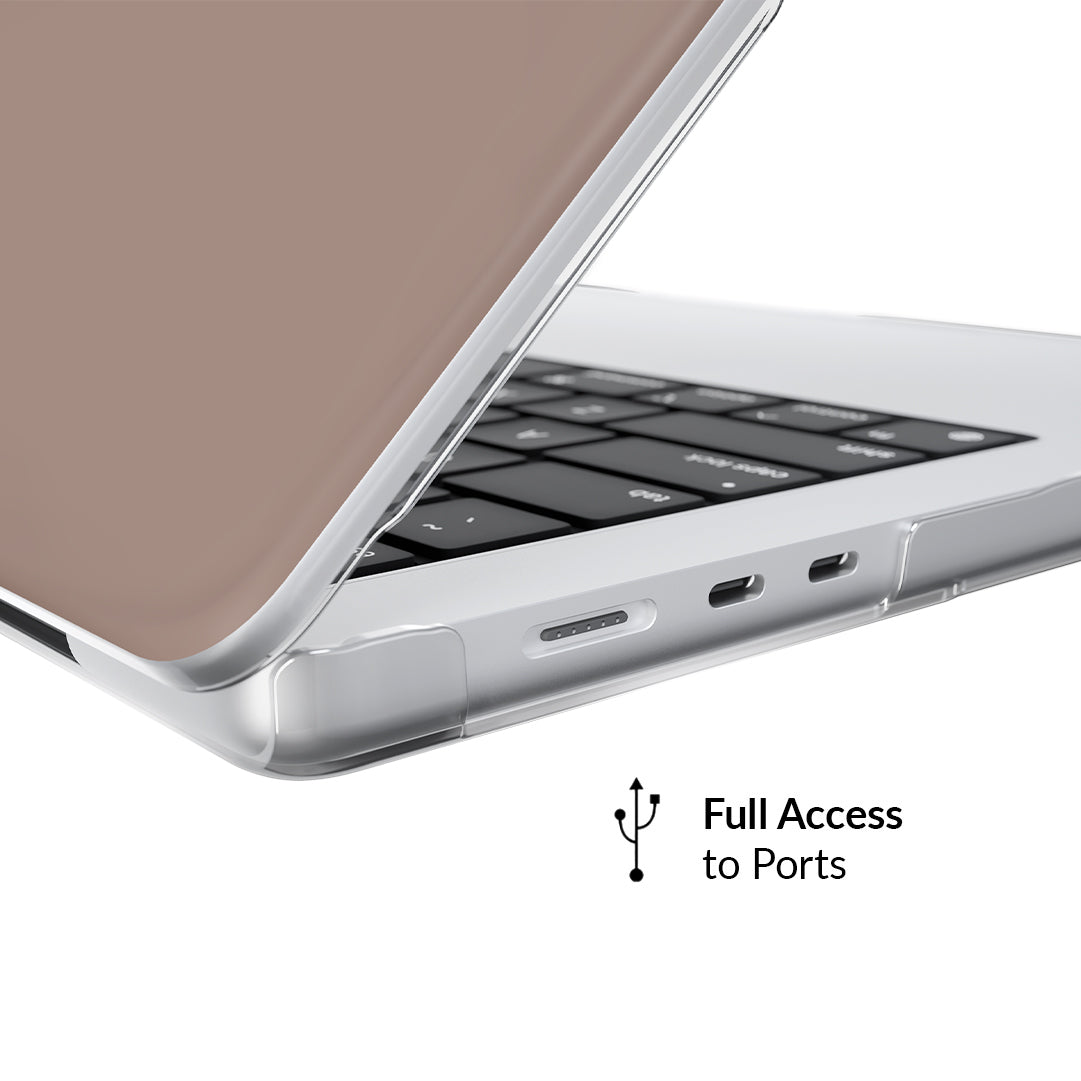 Cashmere Taupe MacBook Case