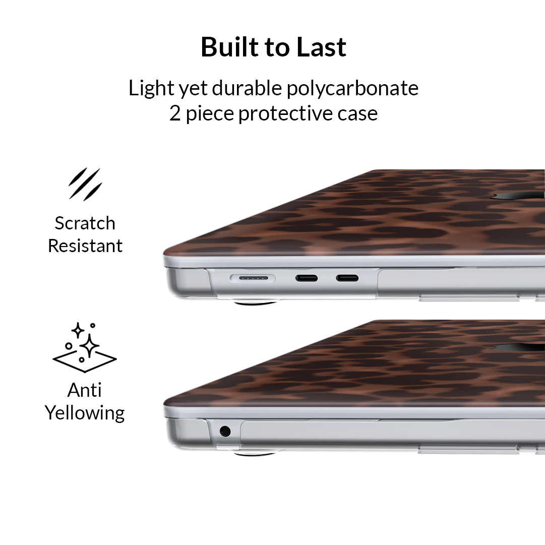 It Girl Leopard MacBook Case