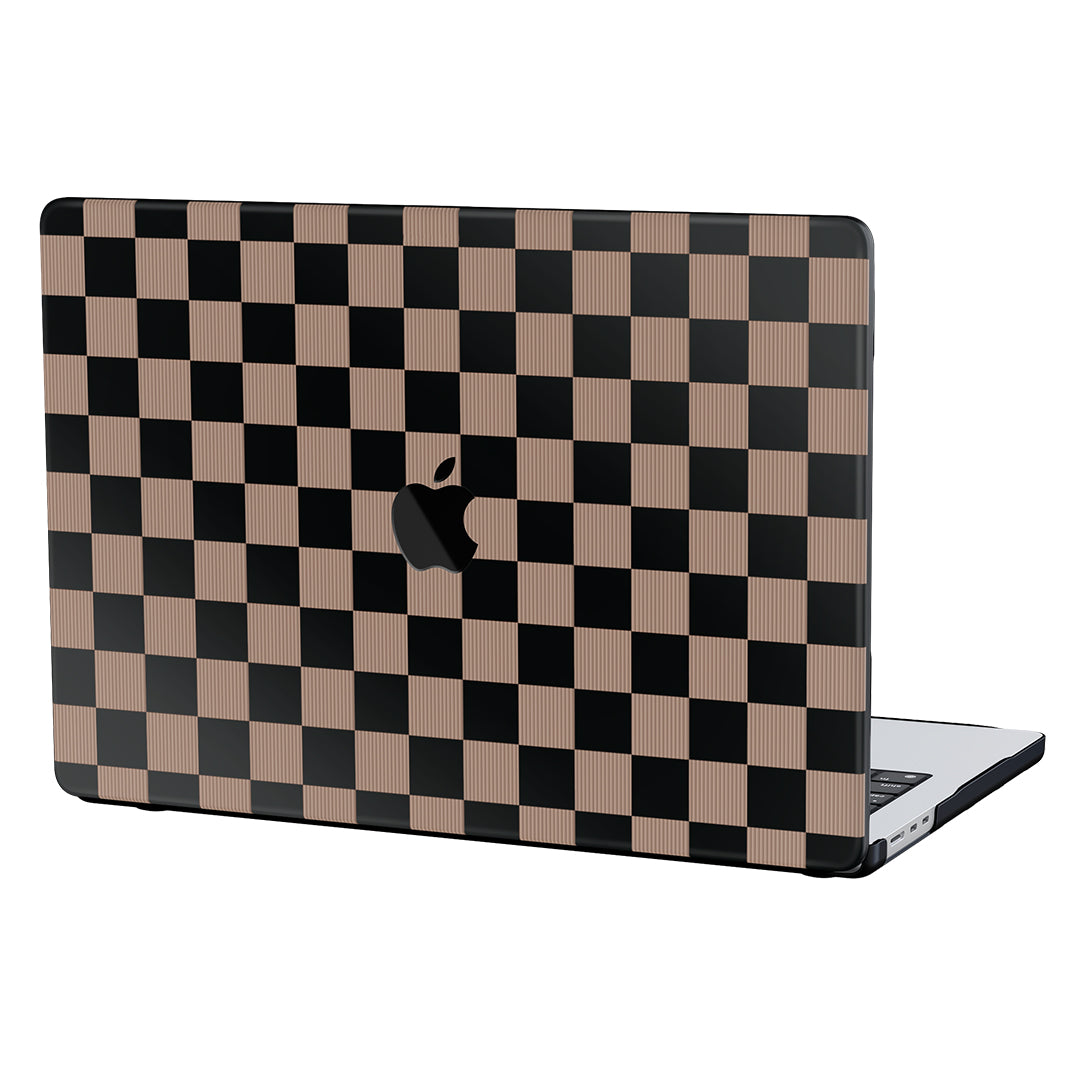Mocha Vibe Check MacBook Case