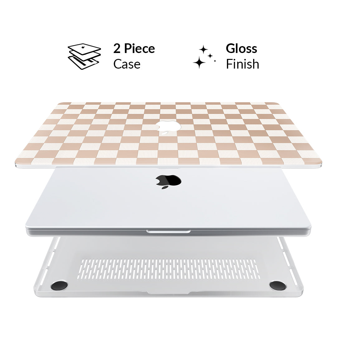 Nude Vibe Check MacBook Case