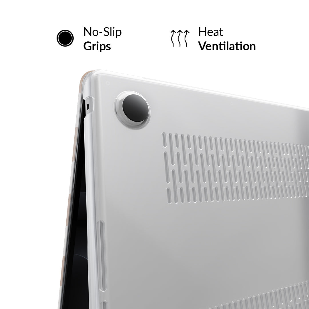 Nude Vibe Check MacBook Case
