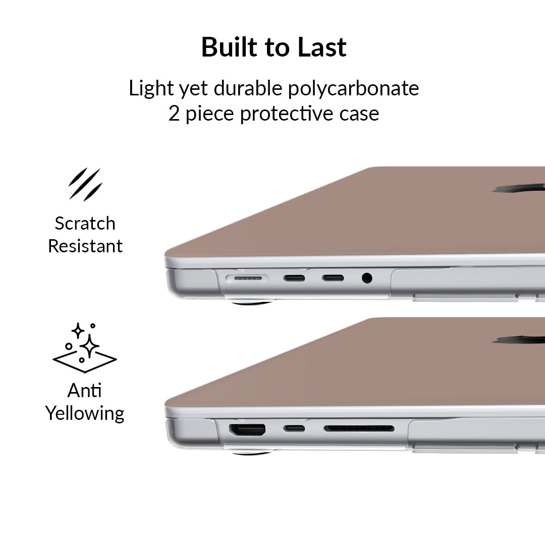 Cashmere Taupe MacBook Case