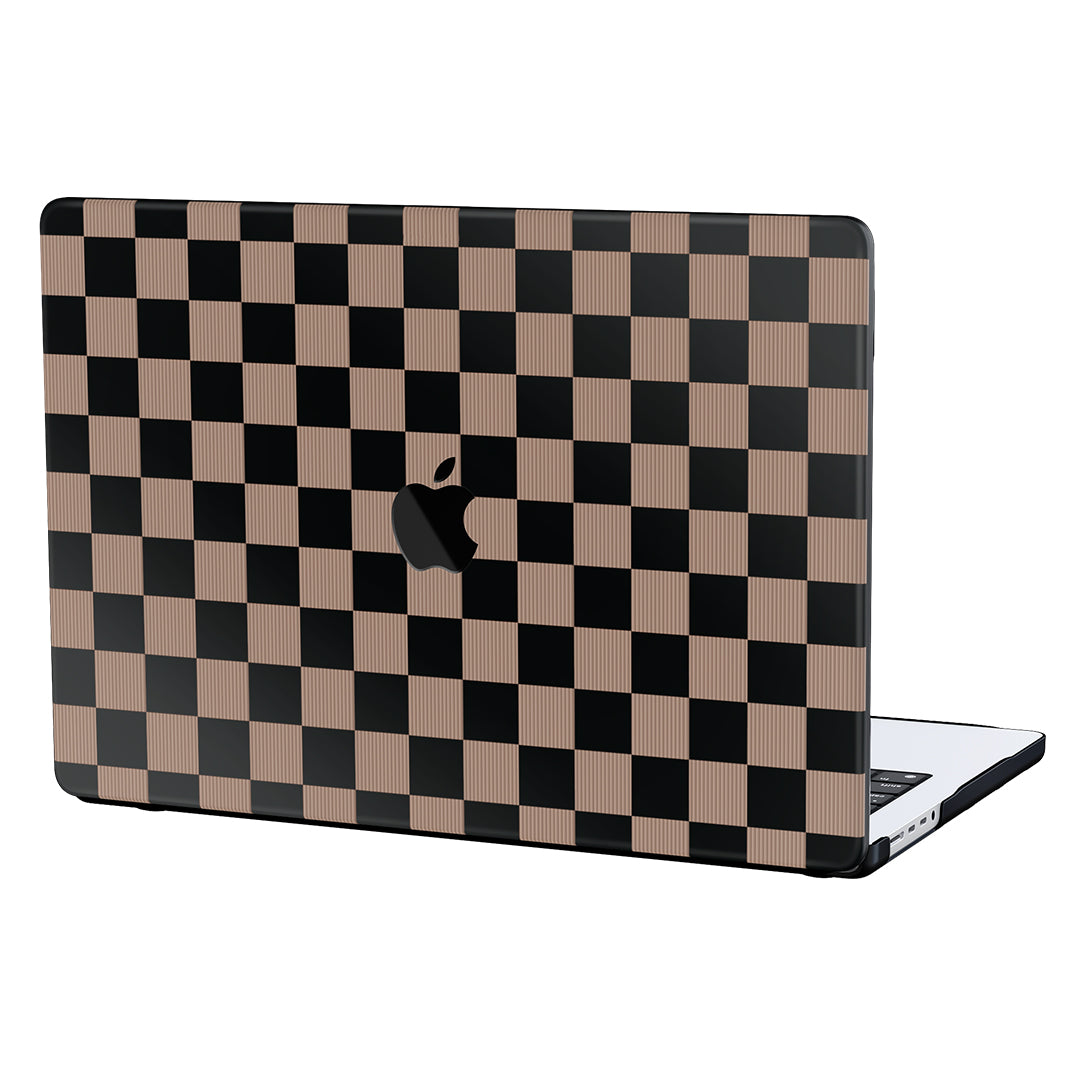 Mocha Vibe Check MacBook Case