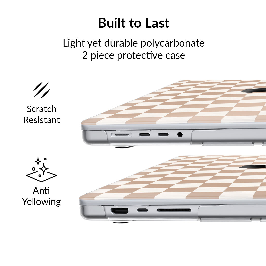 Nude Vibe Check MacBook Case