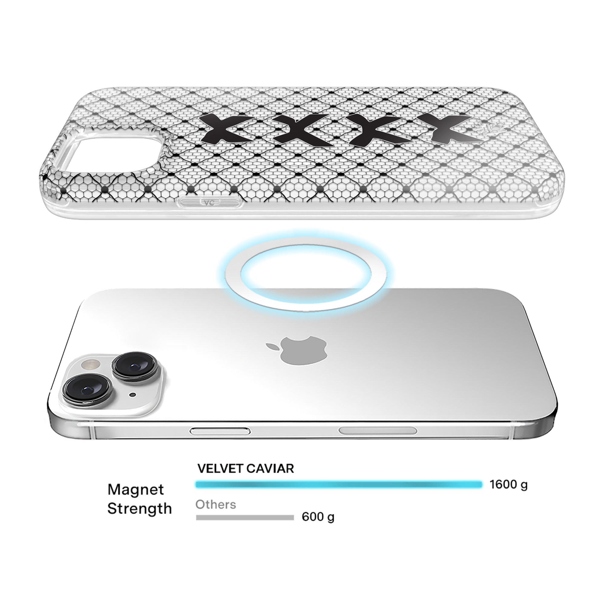 Lacy Black Bows iPhone Case