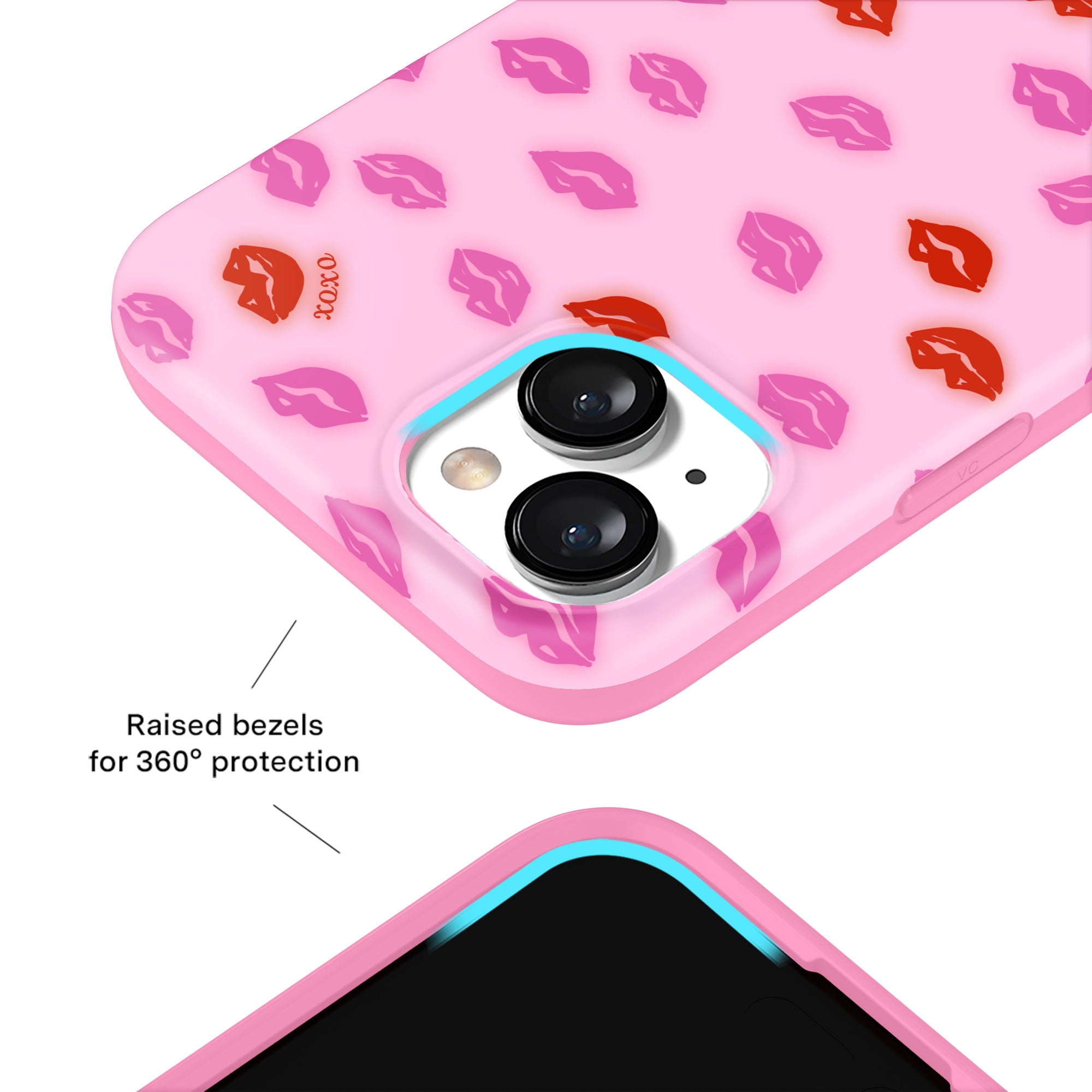 Kiss Kiss iPhone Case