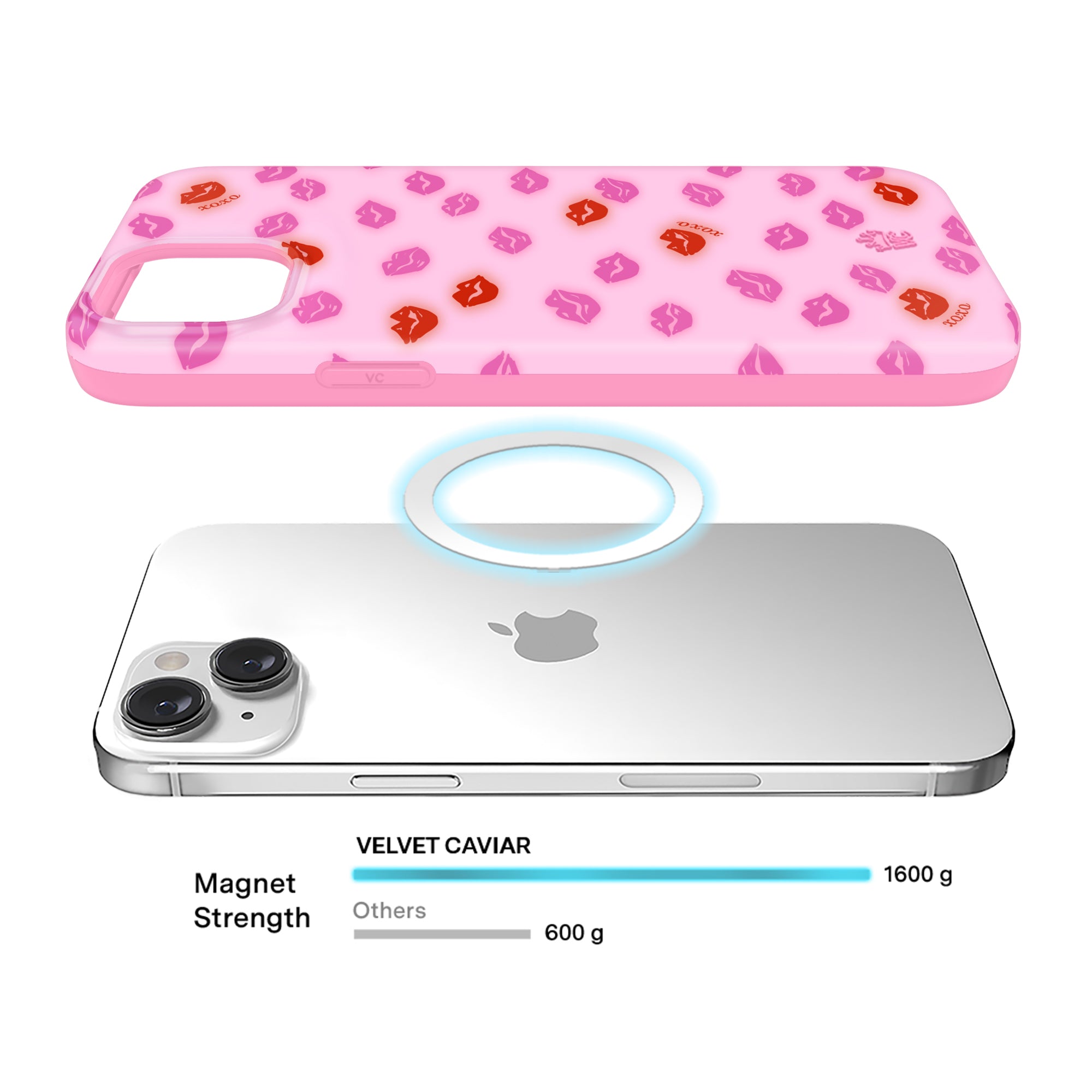 Kiss Kiss iPhone Case