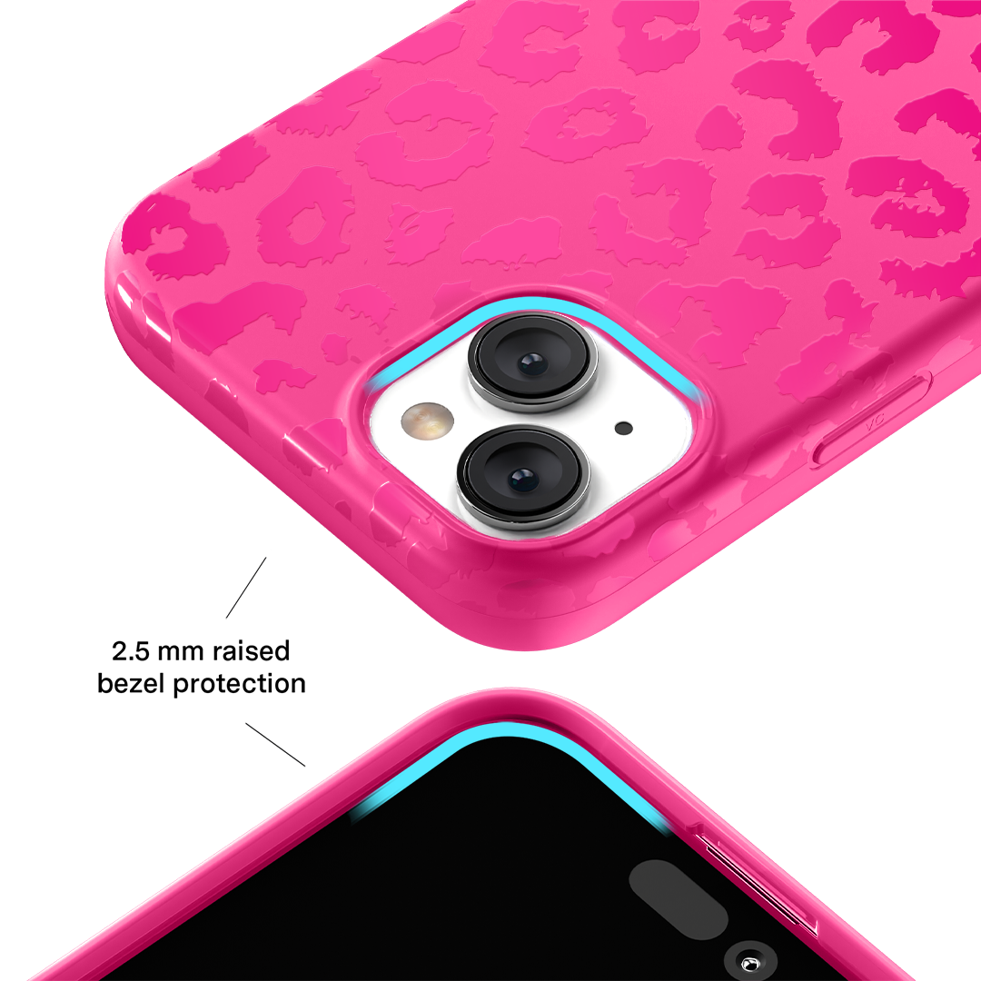 Even Hotter Pink Leopard iPhone Case