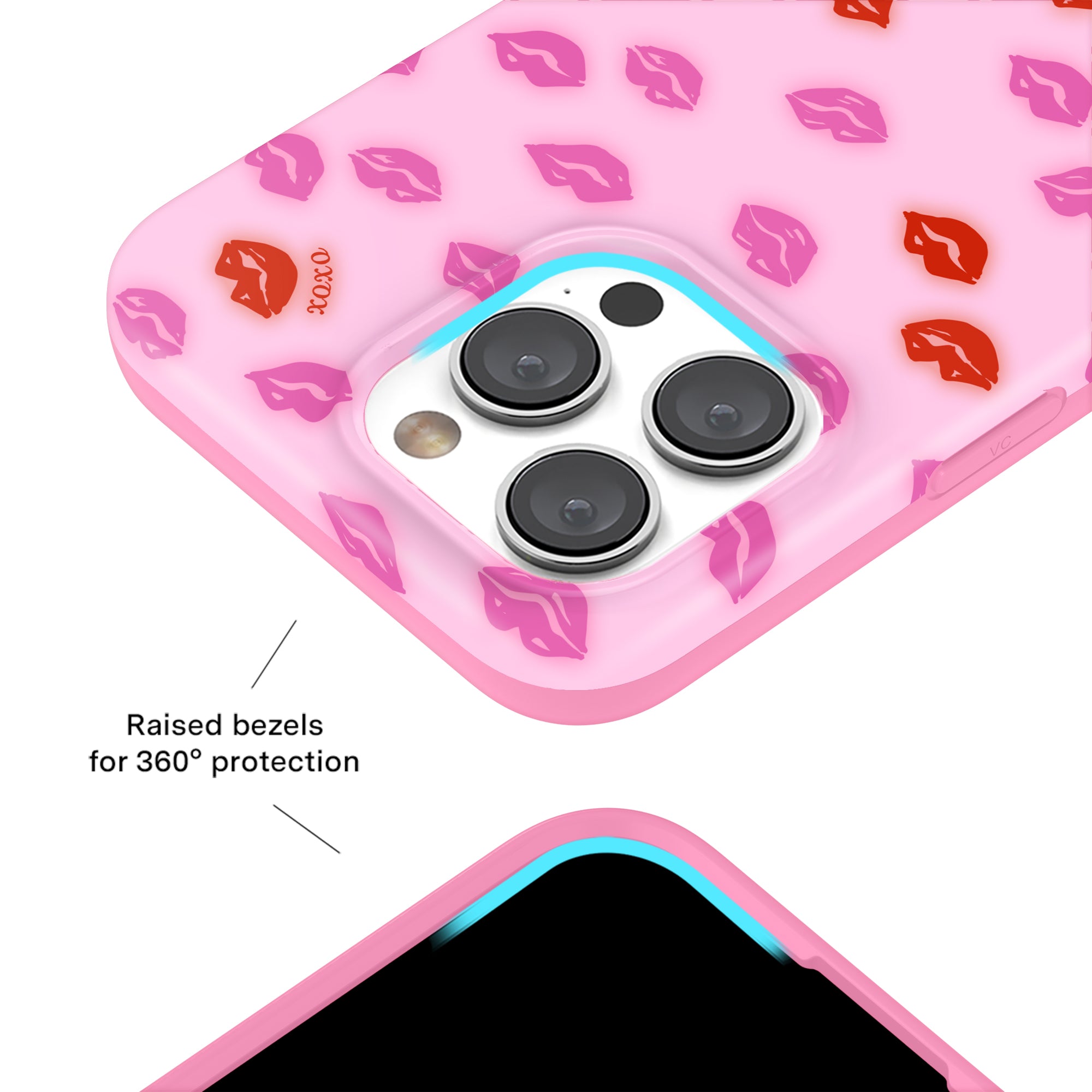 Kiss Kiss iPhone Case