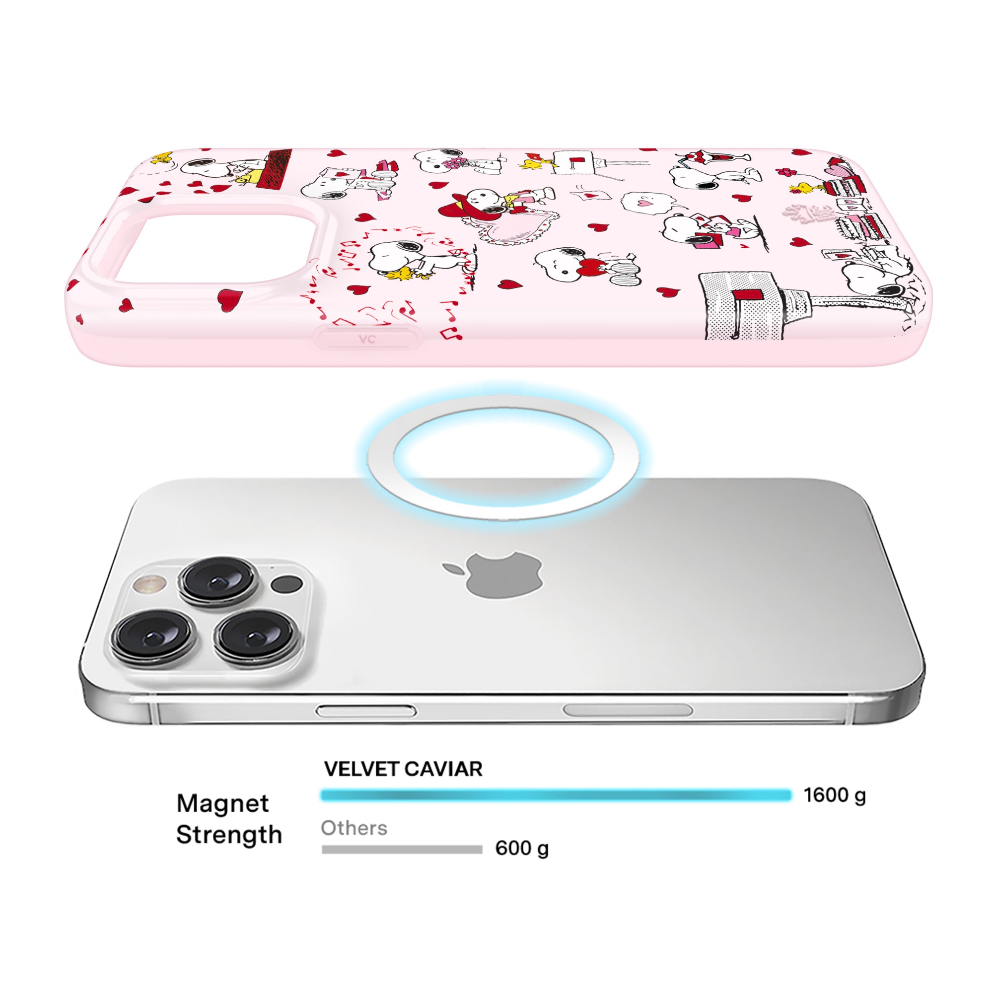 Snoopy Lovely Moods iPhone Case