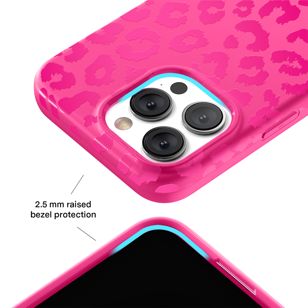 Even Hotter Pink Leopard iPhone Case