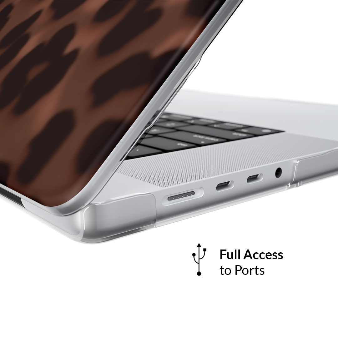 It Girl Leopard MacBook Case