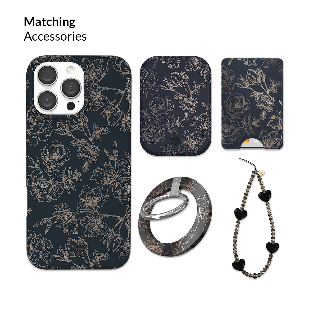 Floral Rose Gold MacBook Case