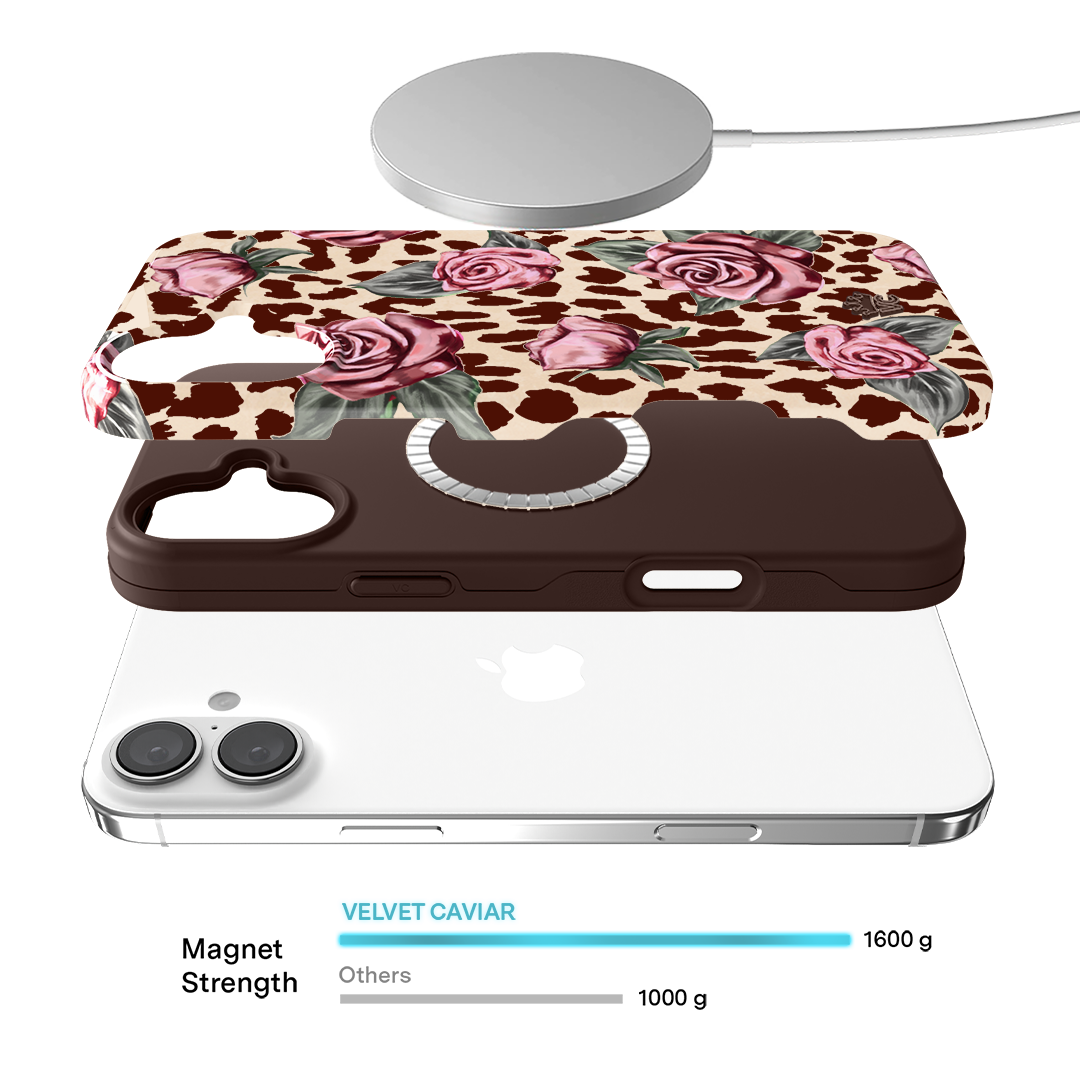 Rosy Leopard iPhone Case