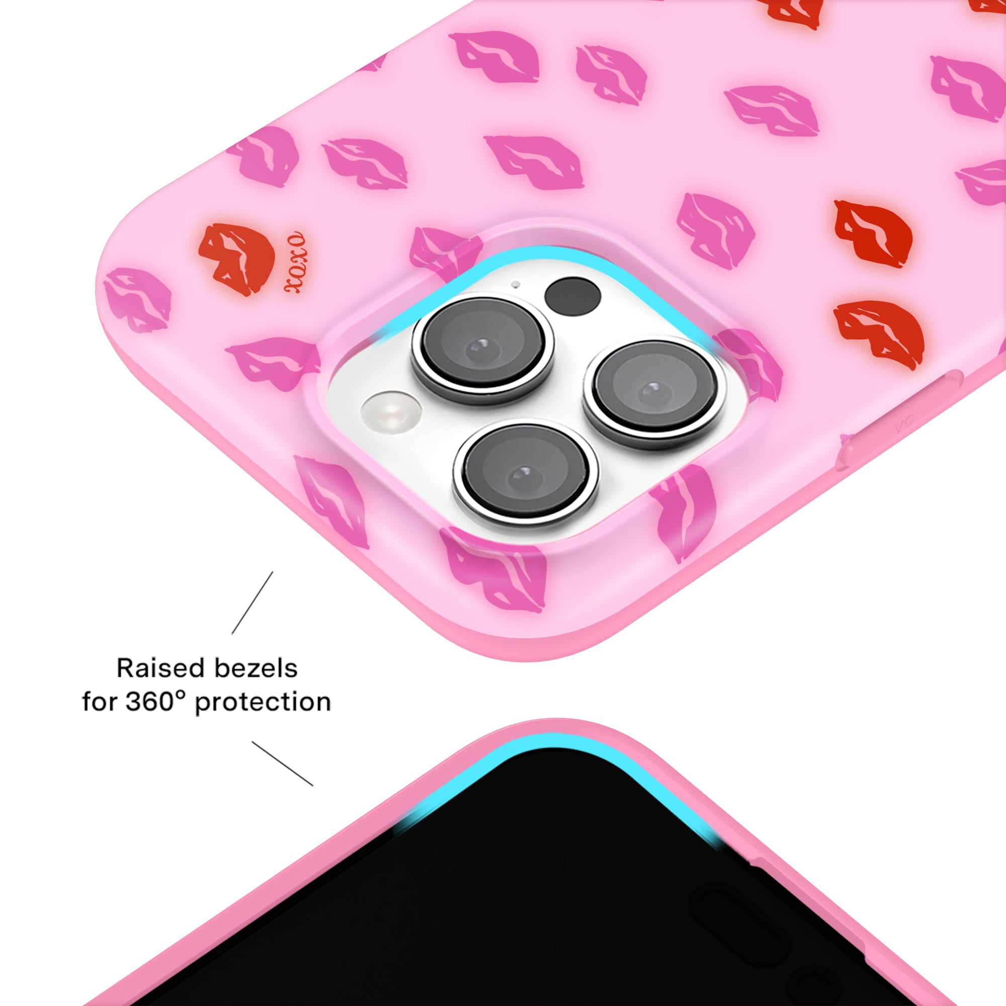 Kiss Kiss iPhone Case