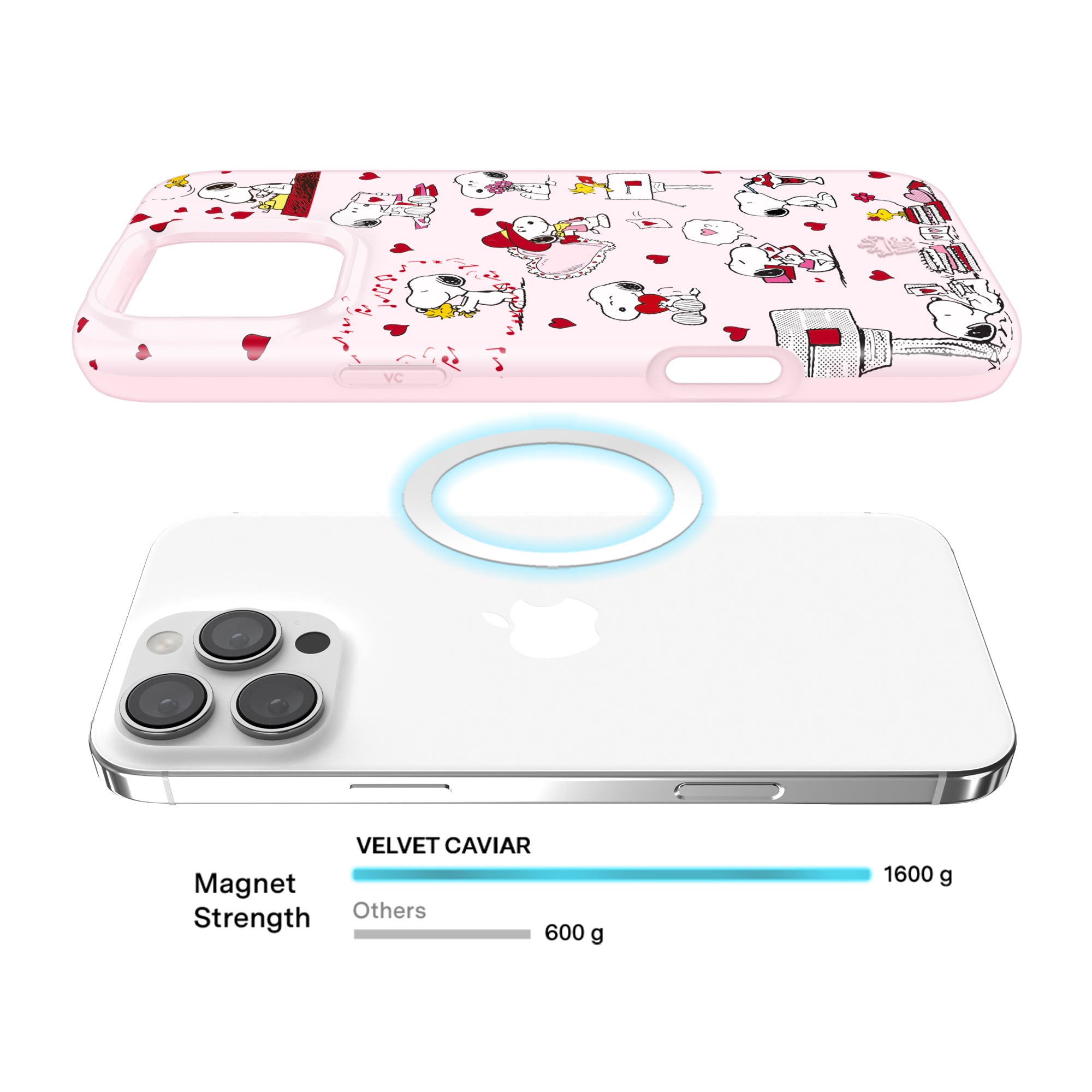 Snoopy Lovely Moods iPhone Case