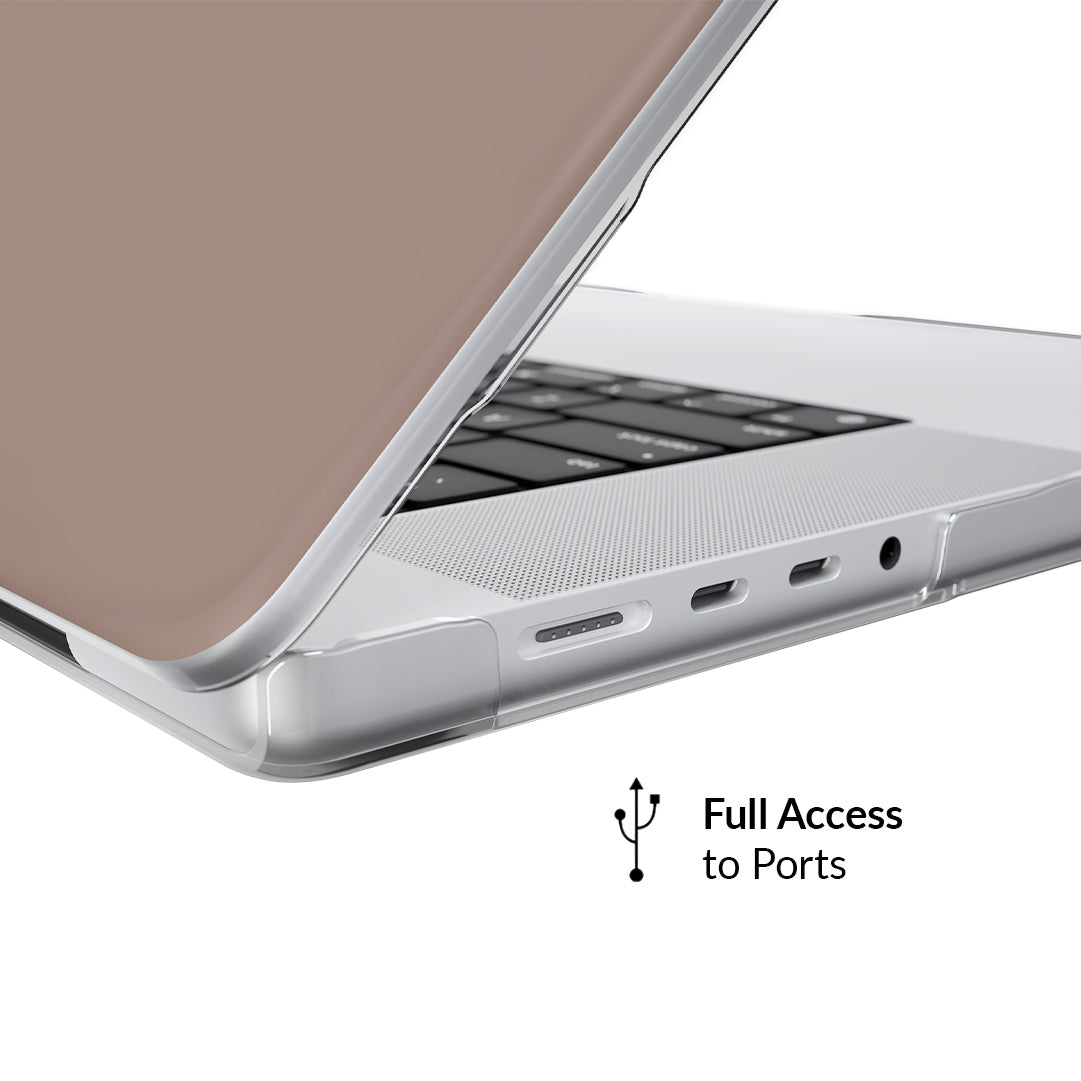 Cashmere Taupe MacBook Case