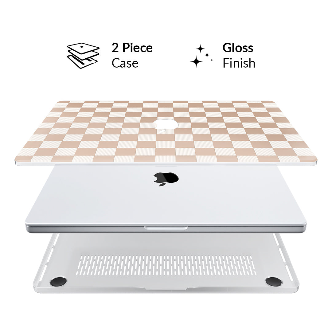 Nude Vibe Check MacBook Case