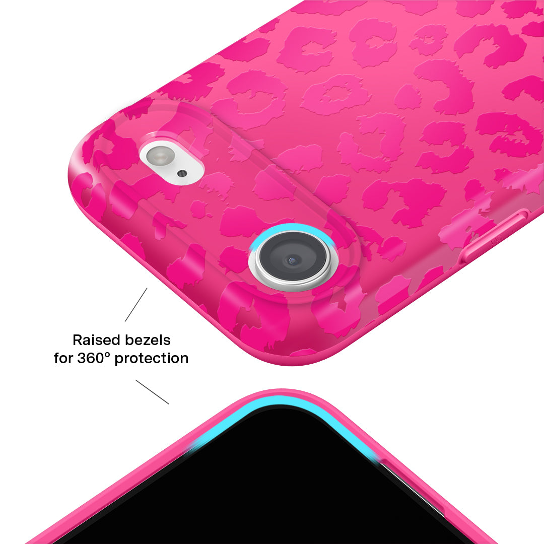 Even Hotter Pink Leopard iPhone Case