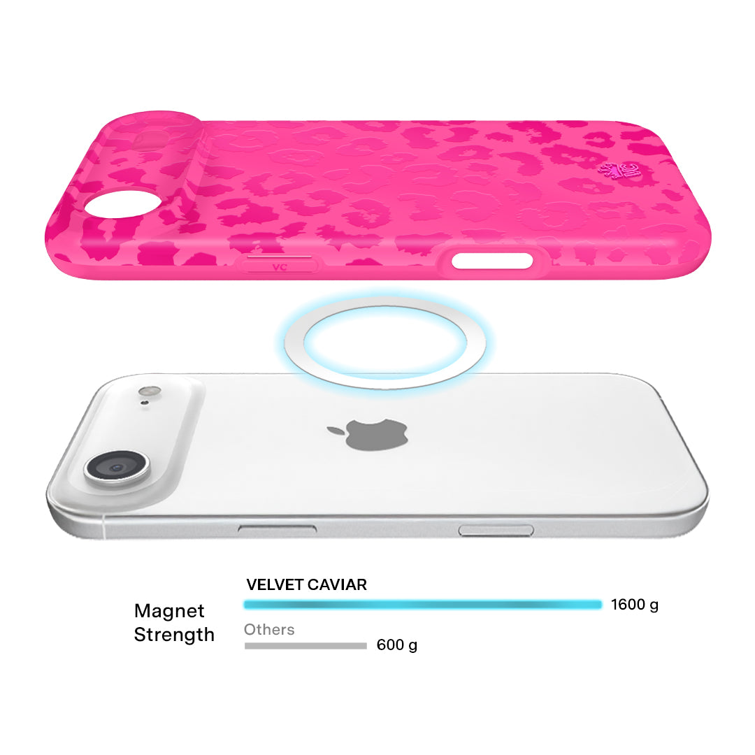 Even Hotter Pink Leopard iPhone Case