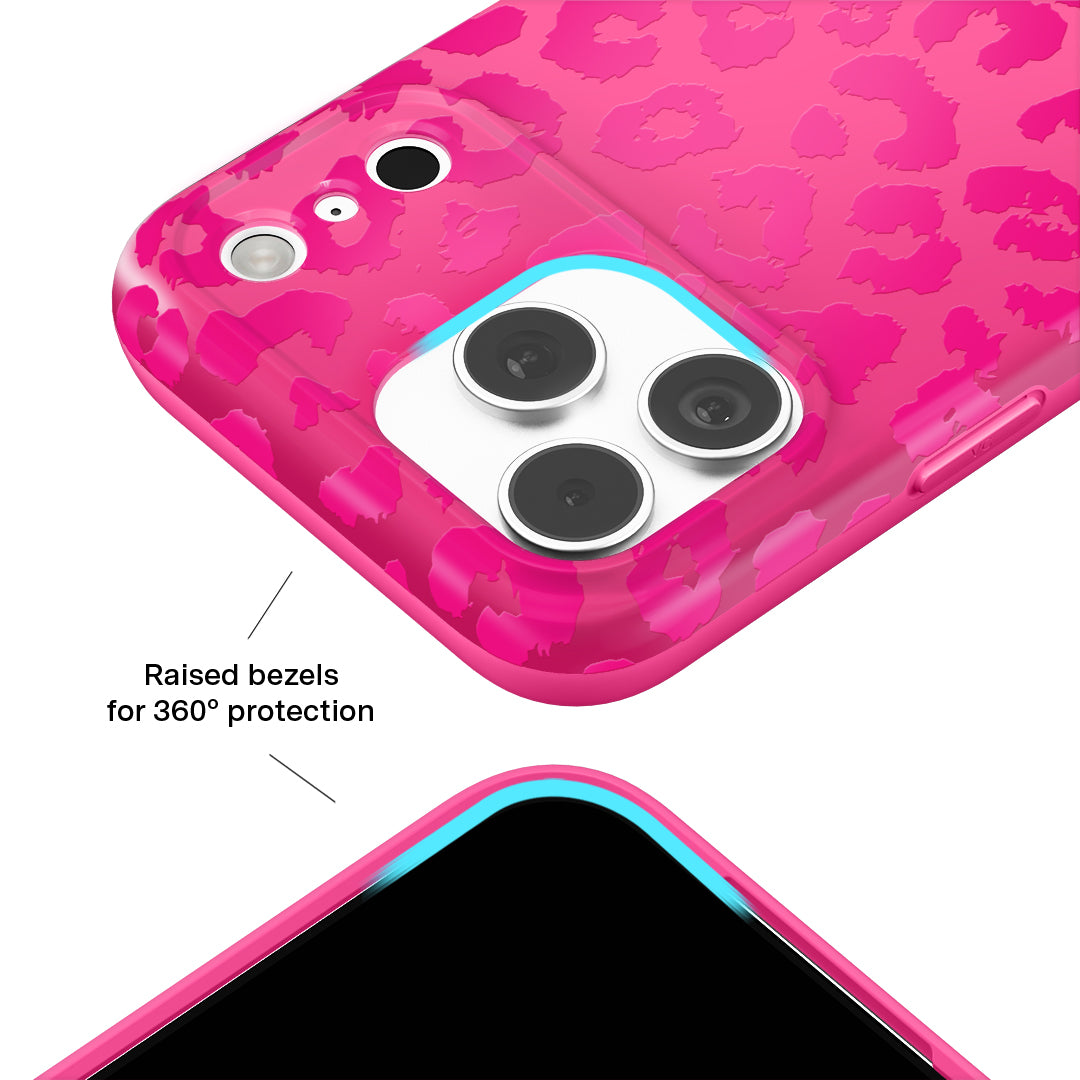 Even Hotter Pink Leopard iPhone Case