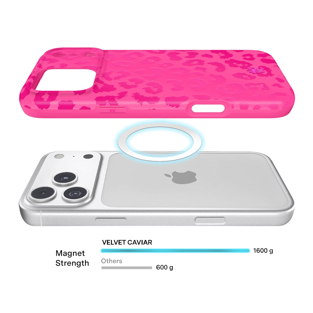 Even Hotter Pink Leopard iPhone Case