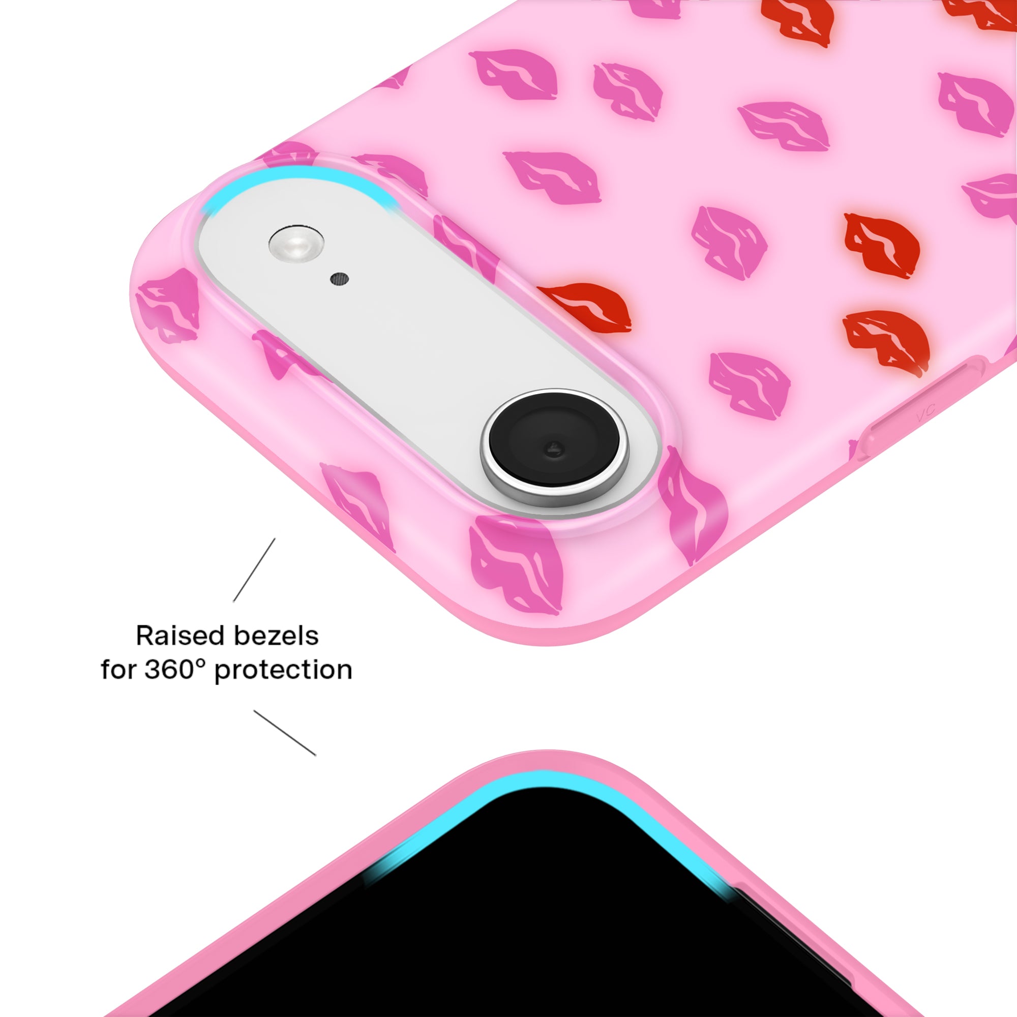 Kiss Kiss iPhone Case